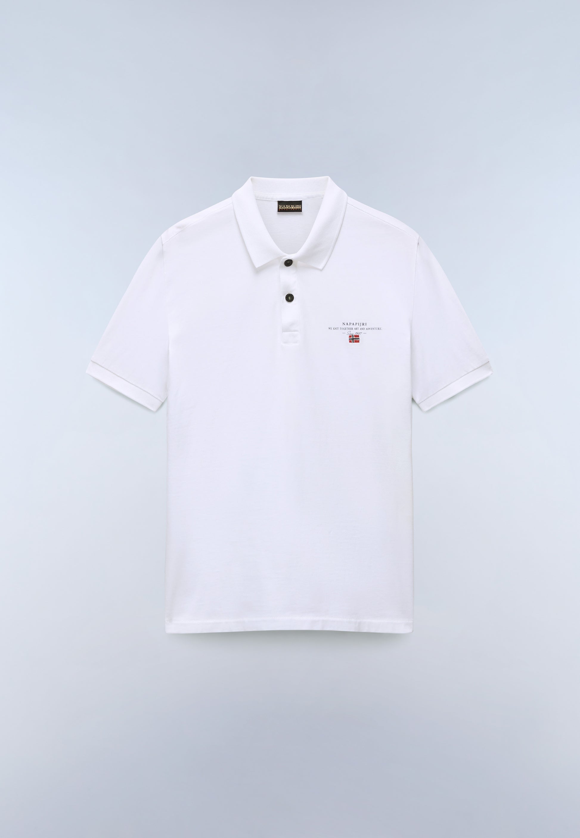 Napapijri Polo Elbas Jersey Bianco