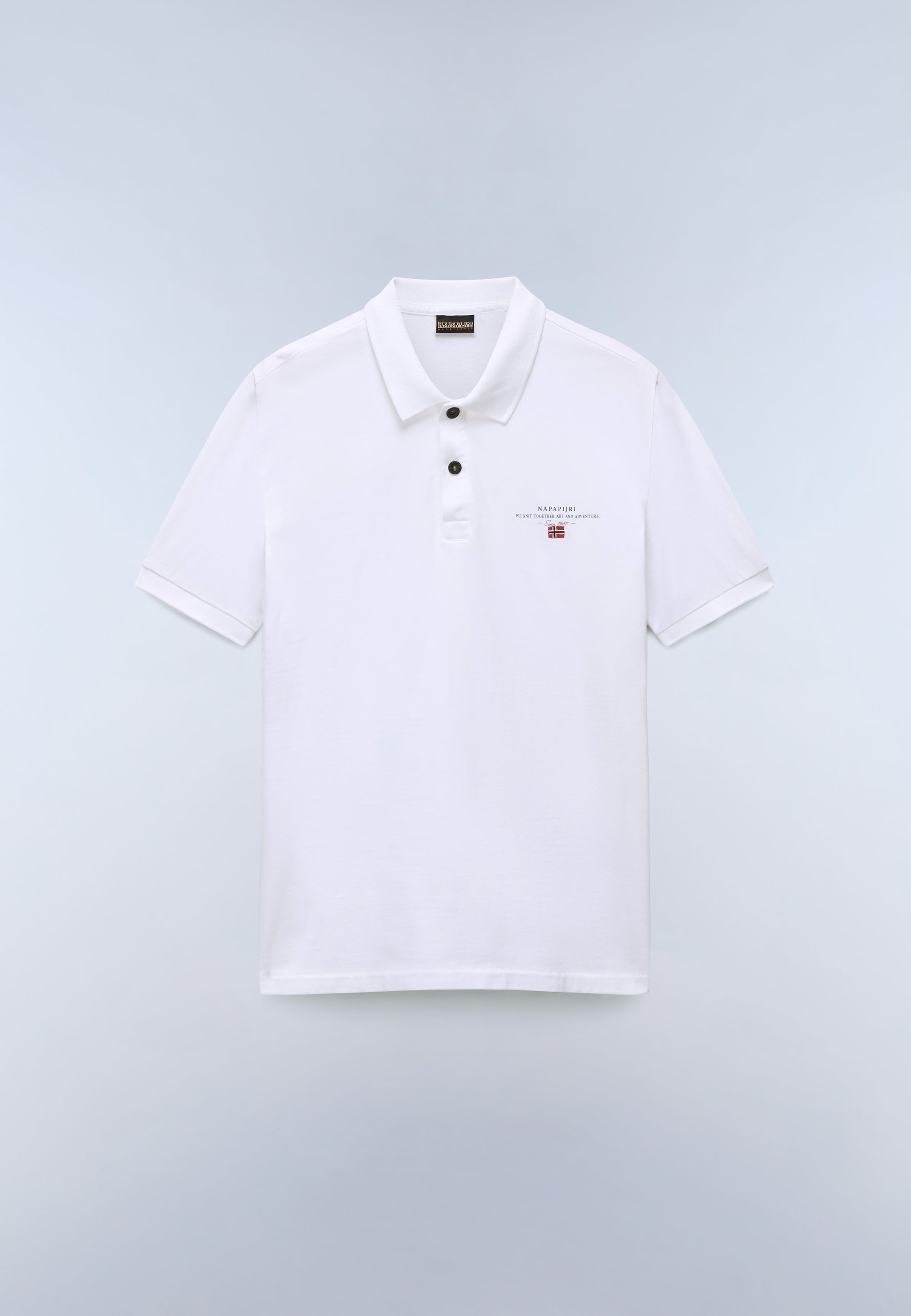 Napapijri Polo Elbas Jersey Bianco