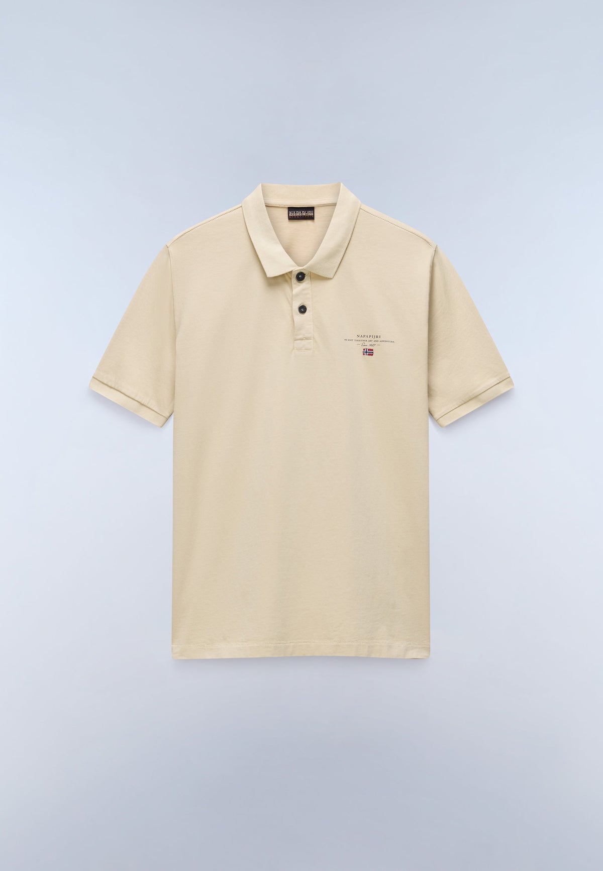 Napapijri Polo Elbas Jersey Beige