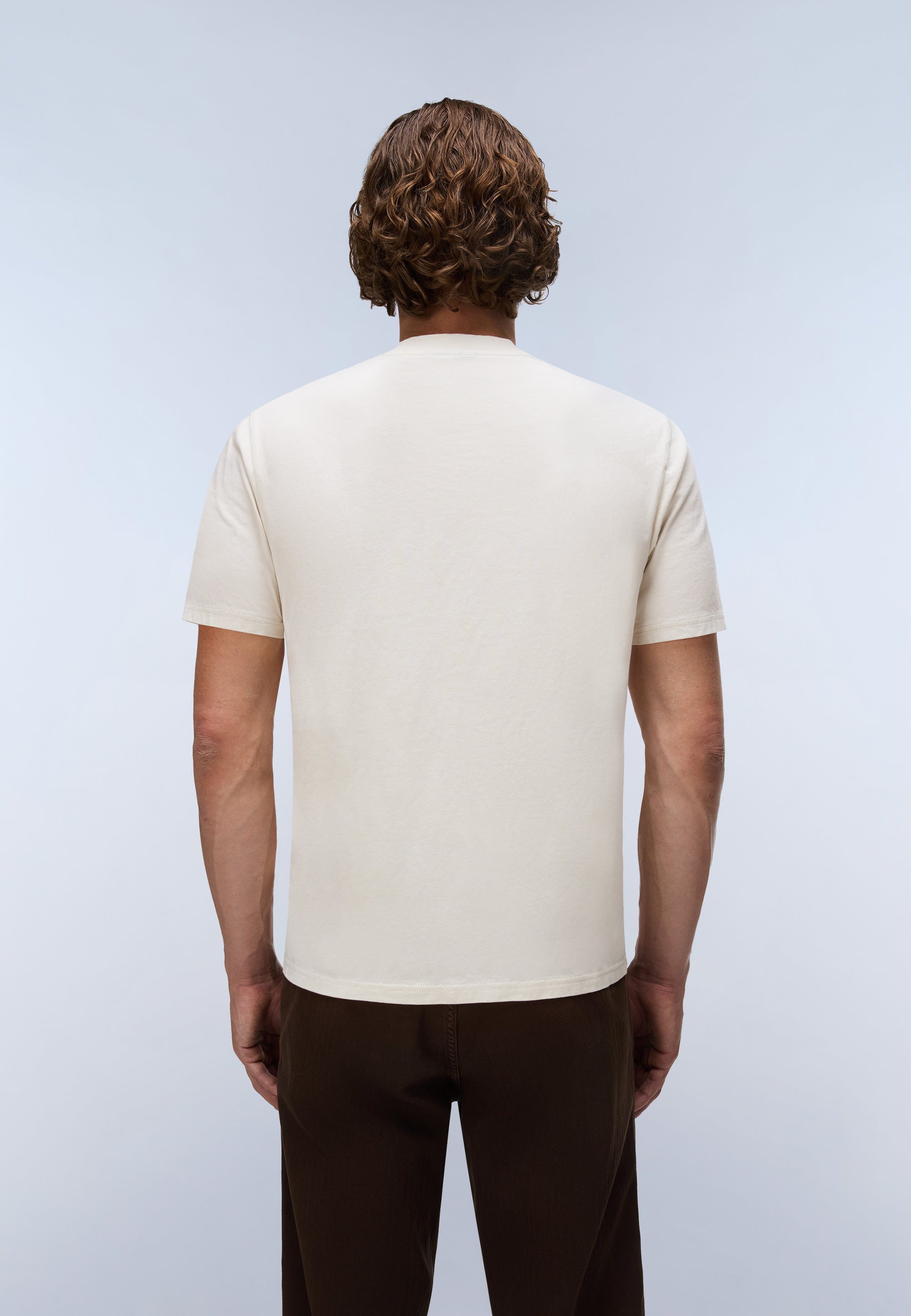 Napapijri T-Shirt Back Graphic Beige