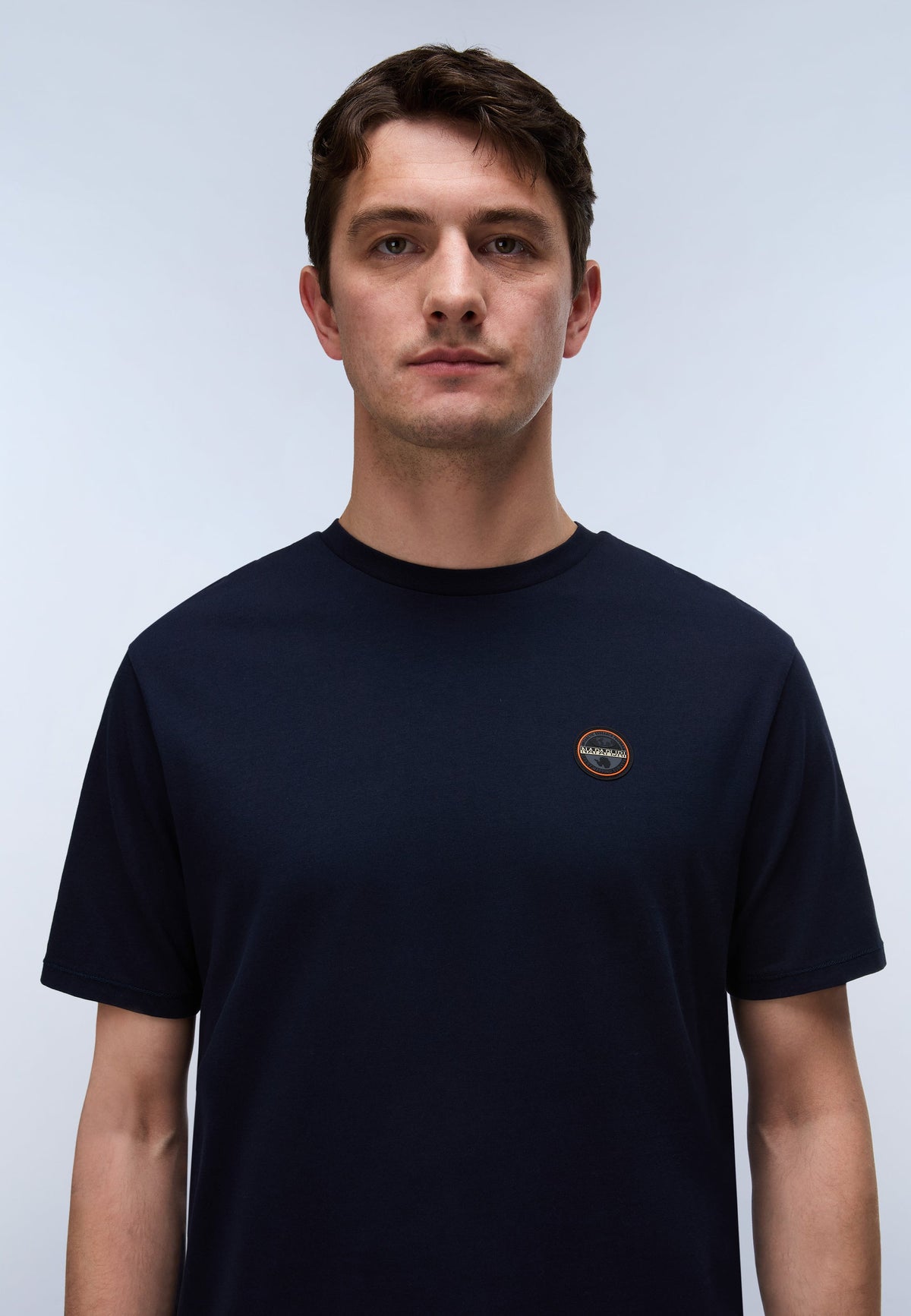 Napapijri T-Shirt Badge Blu