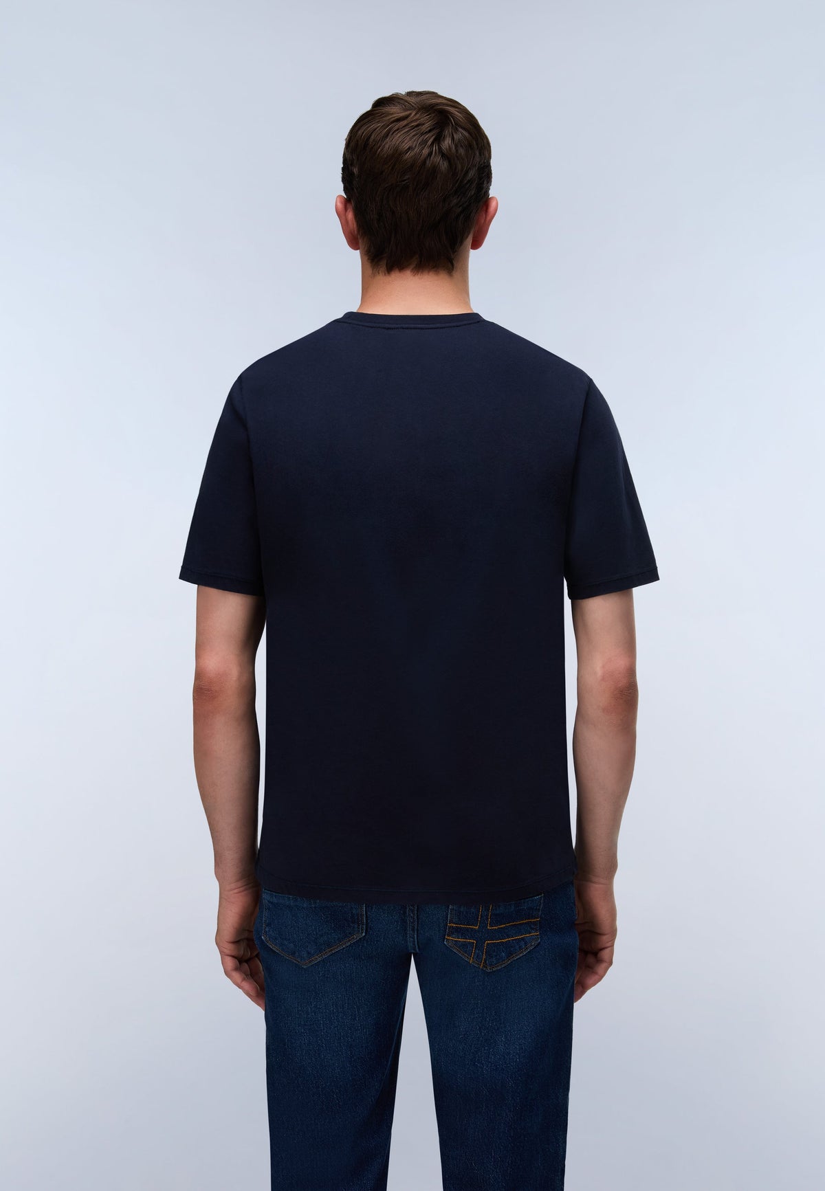 Napapijri T-Shirt Badge Blu