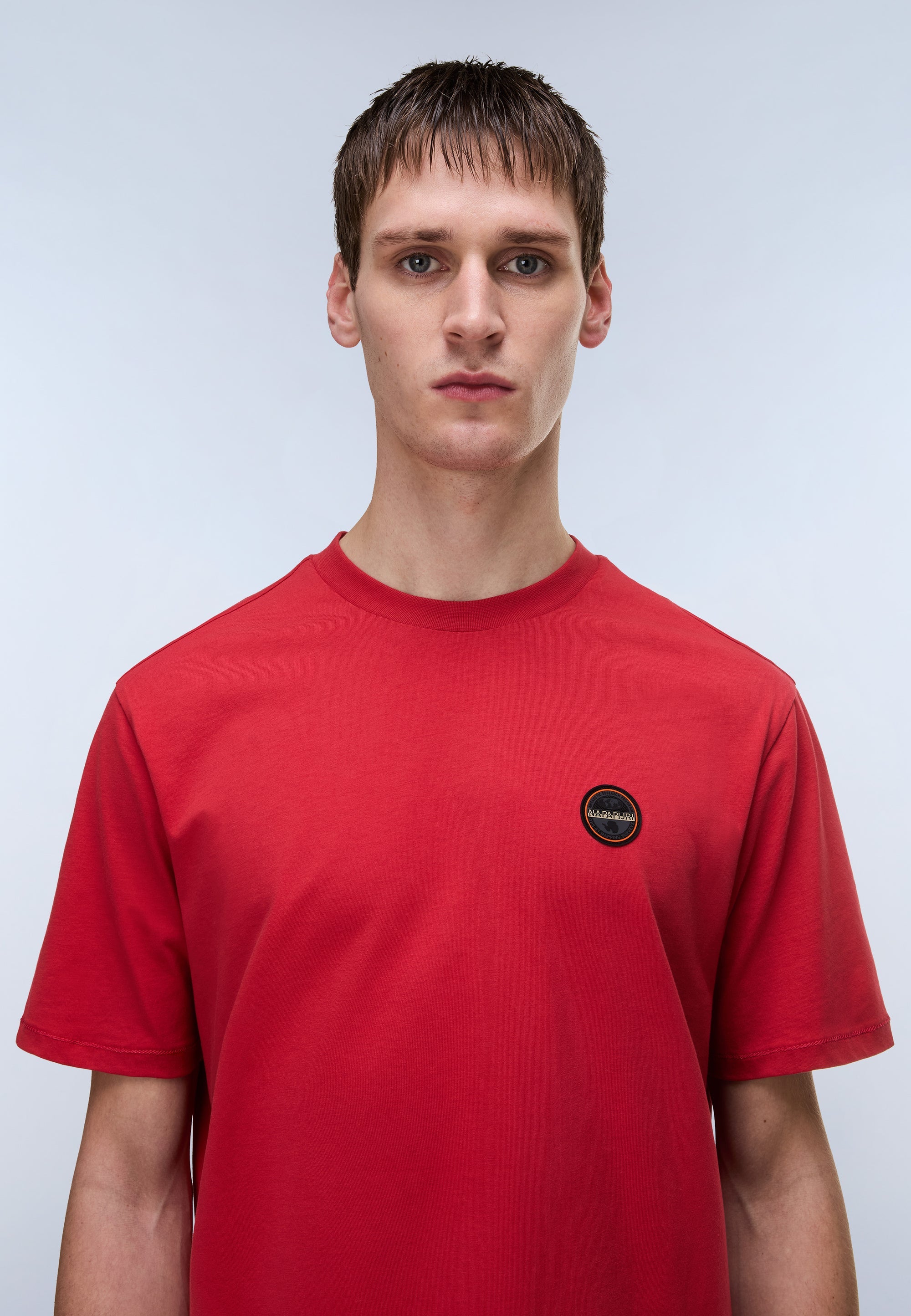 Napapijri T-Shirt Box Logo Rosso