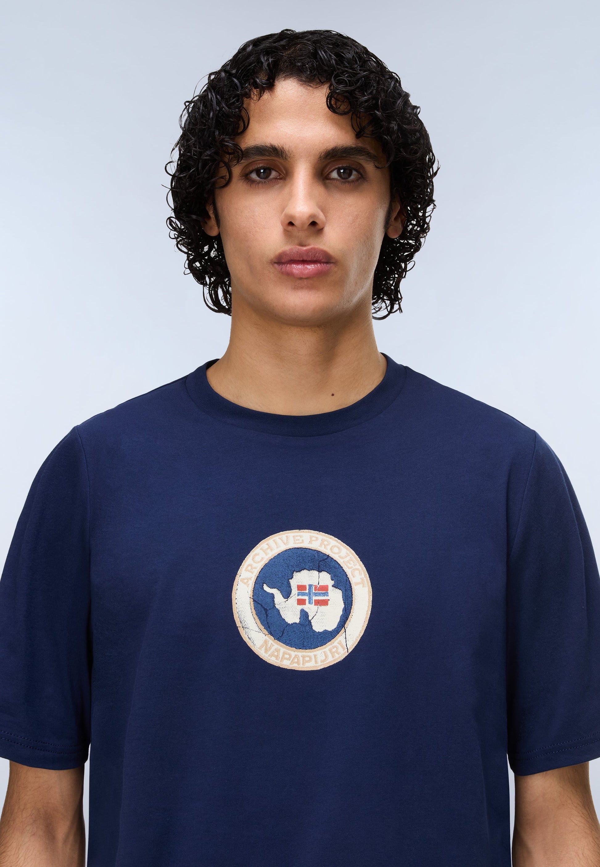 Napapijri T-Shirt S-Flint Blu