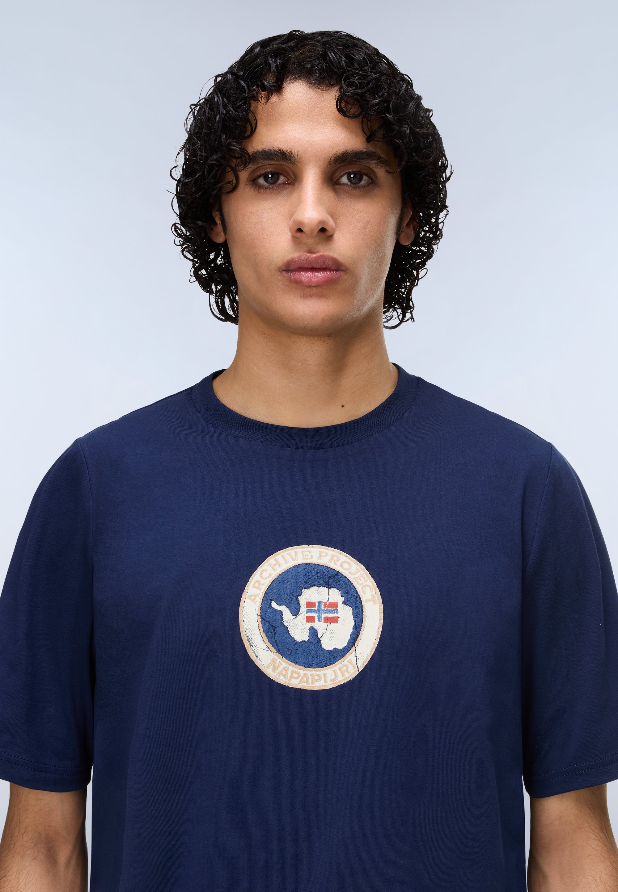 Napapijri T-Shirt S-Flint Blu