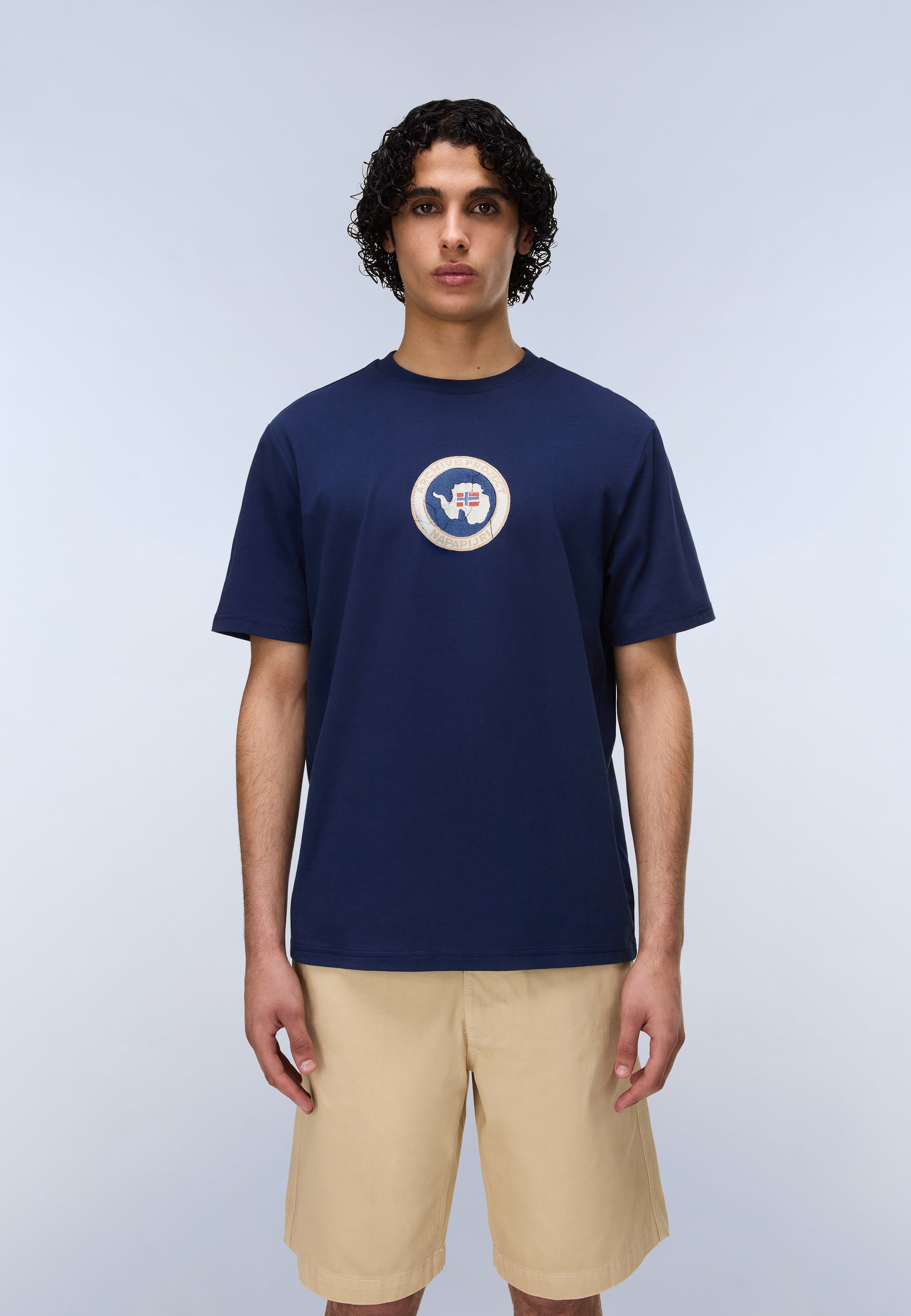 Napapijri T-Shirt S-Flint Blu
