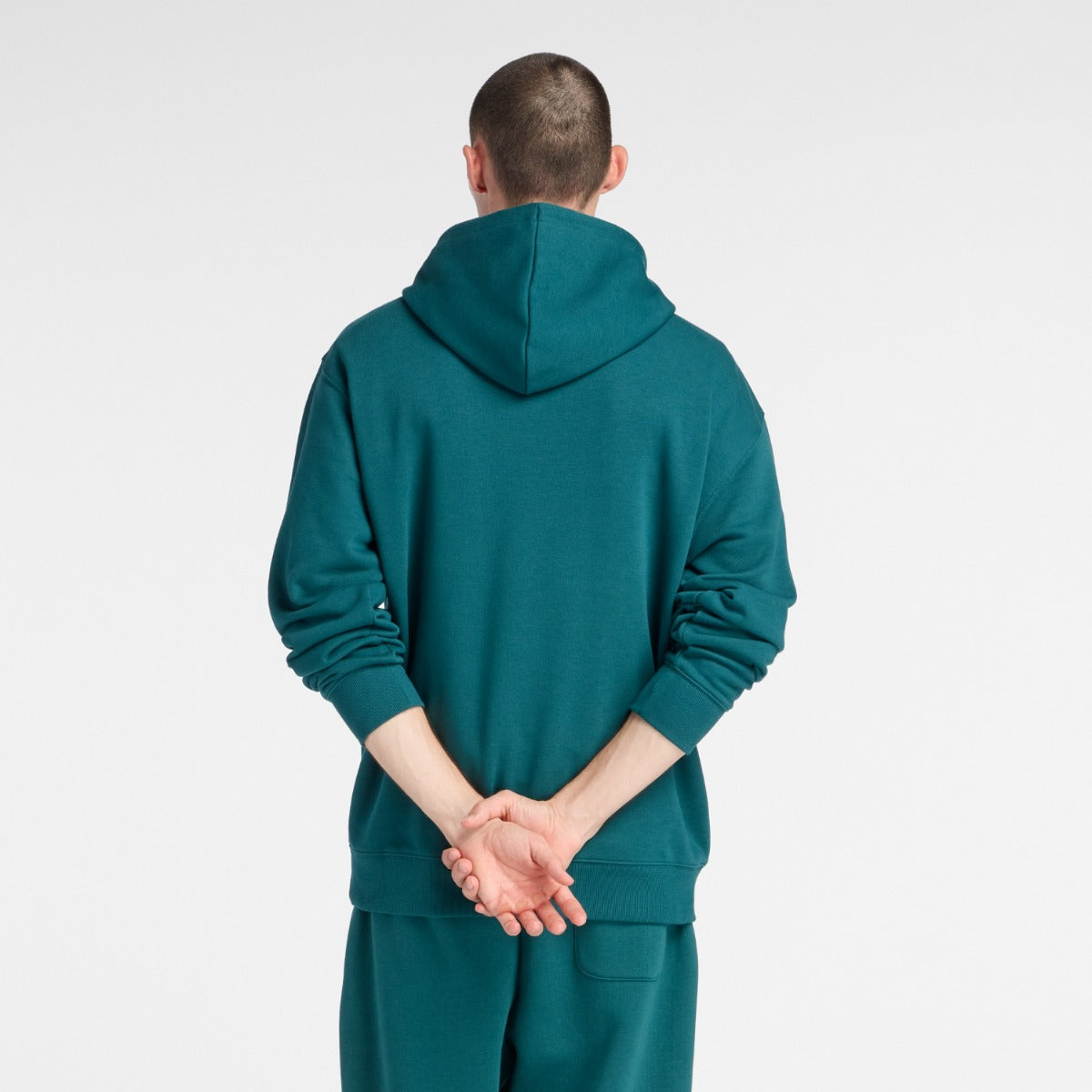 New Balance Felpa Sport Essentials French Terry Hoodie Verde