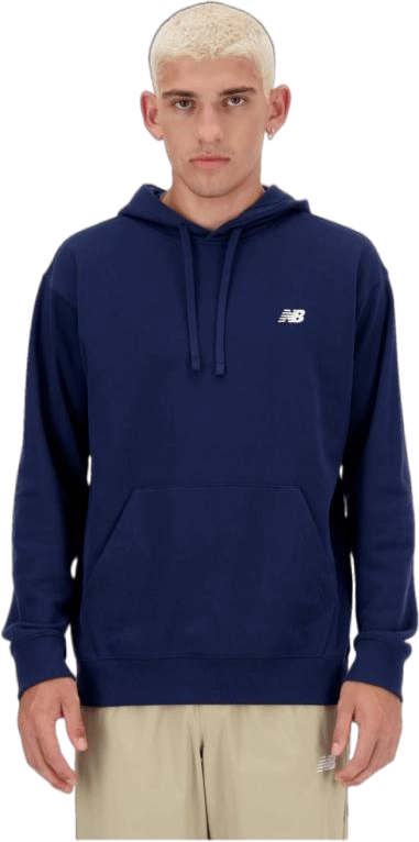 New Balance Felpa Sport Essentials French Terry Hoodie Blu