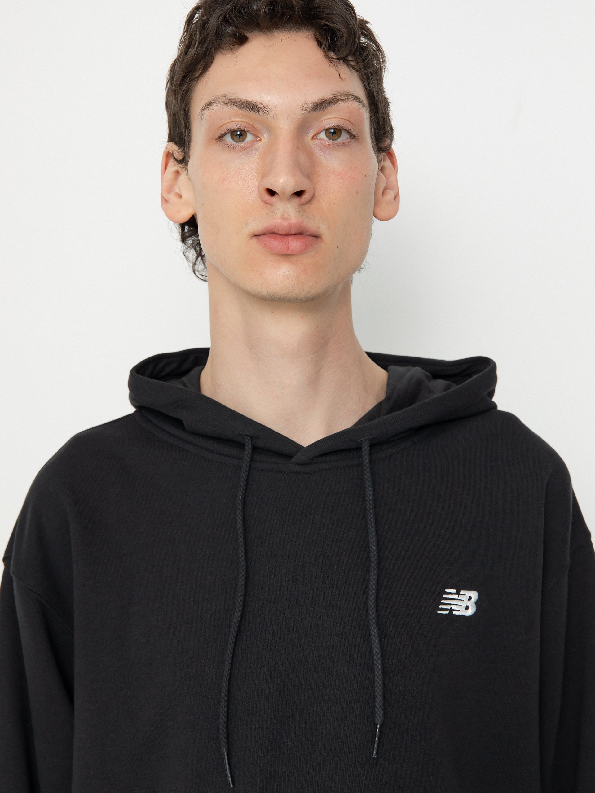 New Balance Felpa Sport Essentials French Terry Hoodie Nero