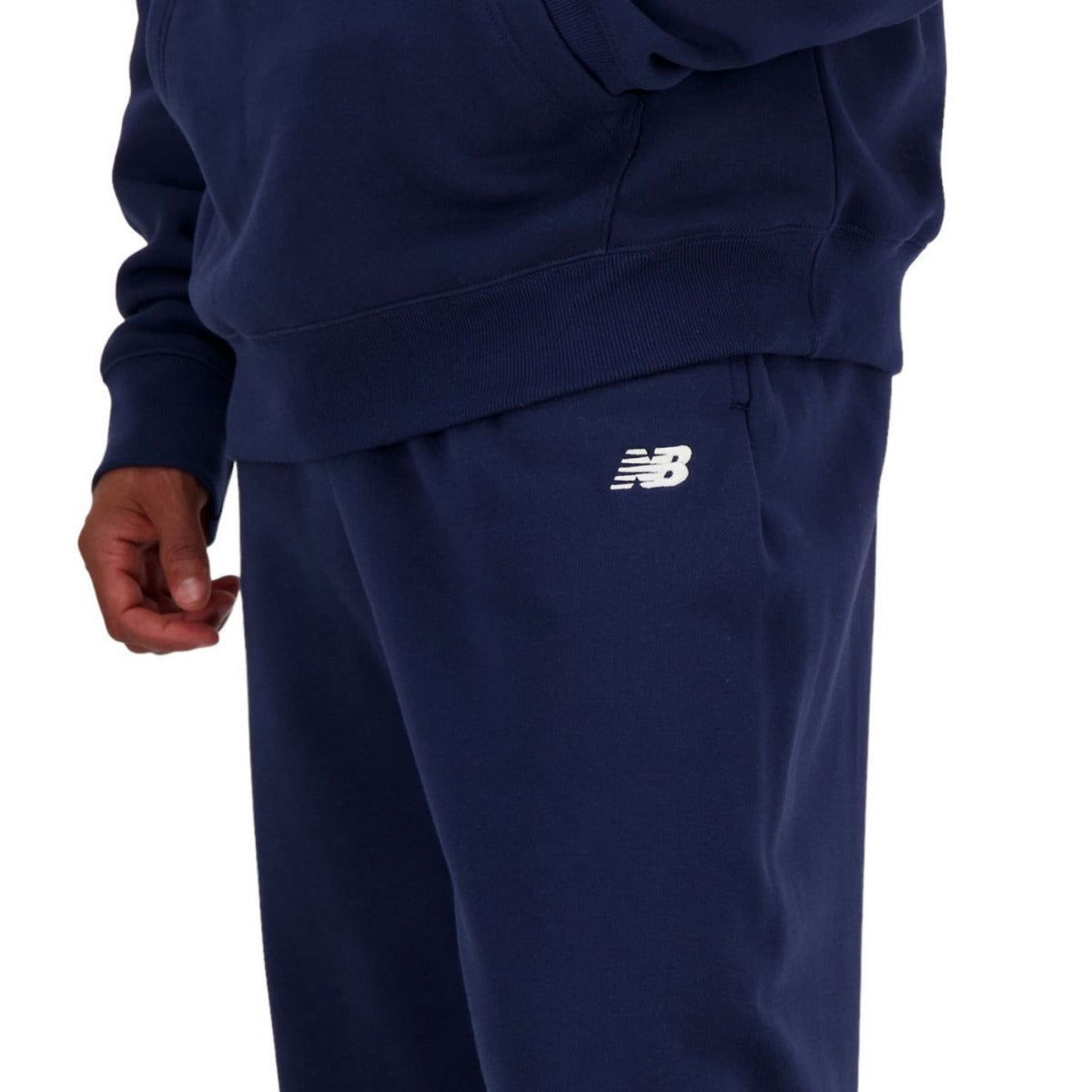 New Balance Pantaloni Sport Essentials French Terry Jogger Blu