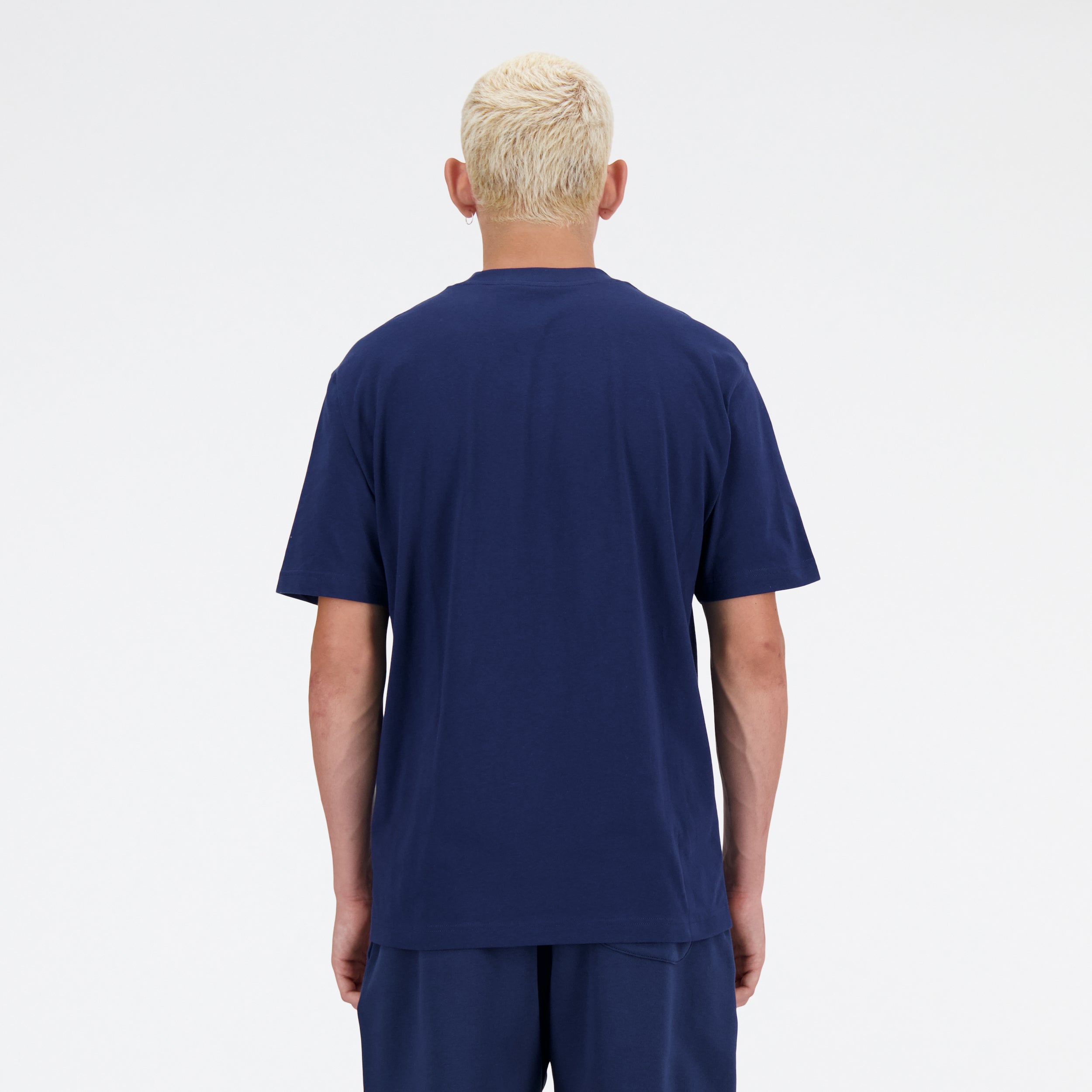 New Balance T-Shirt Sport Essentials Blu