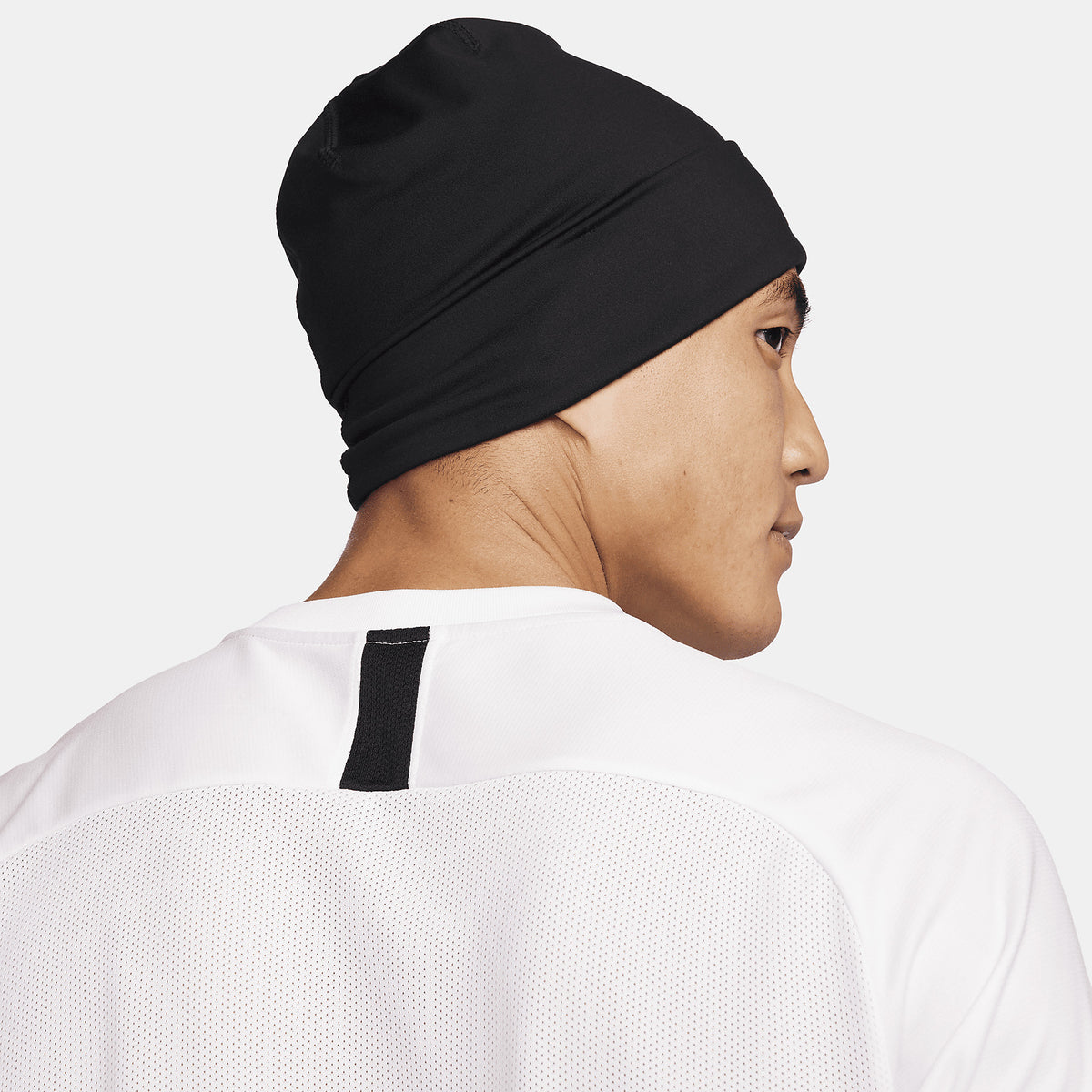 Berretto Peak Dri-FIT con Risvolto - Nero
