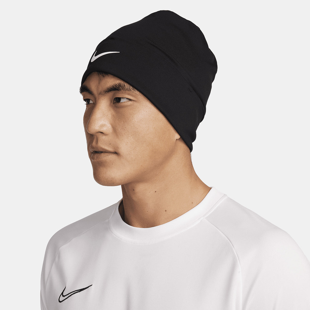 Berretto Peak Dri-FIT con Risvolto - Nero