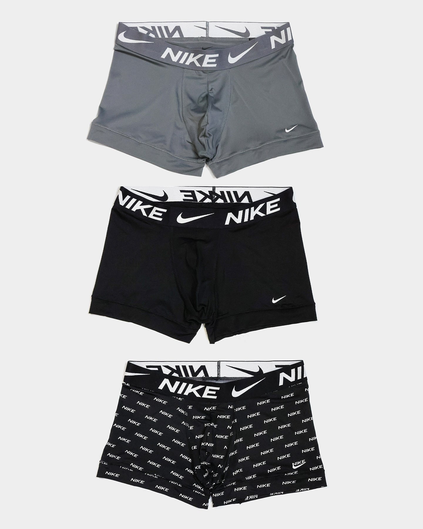 Nike Boxer Essential Micro Trunk (3 paia) Grigio