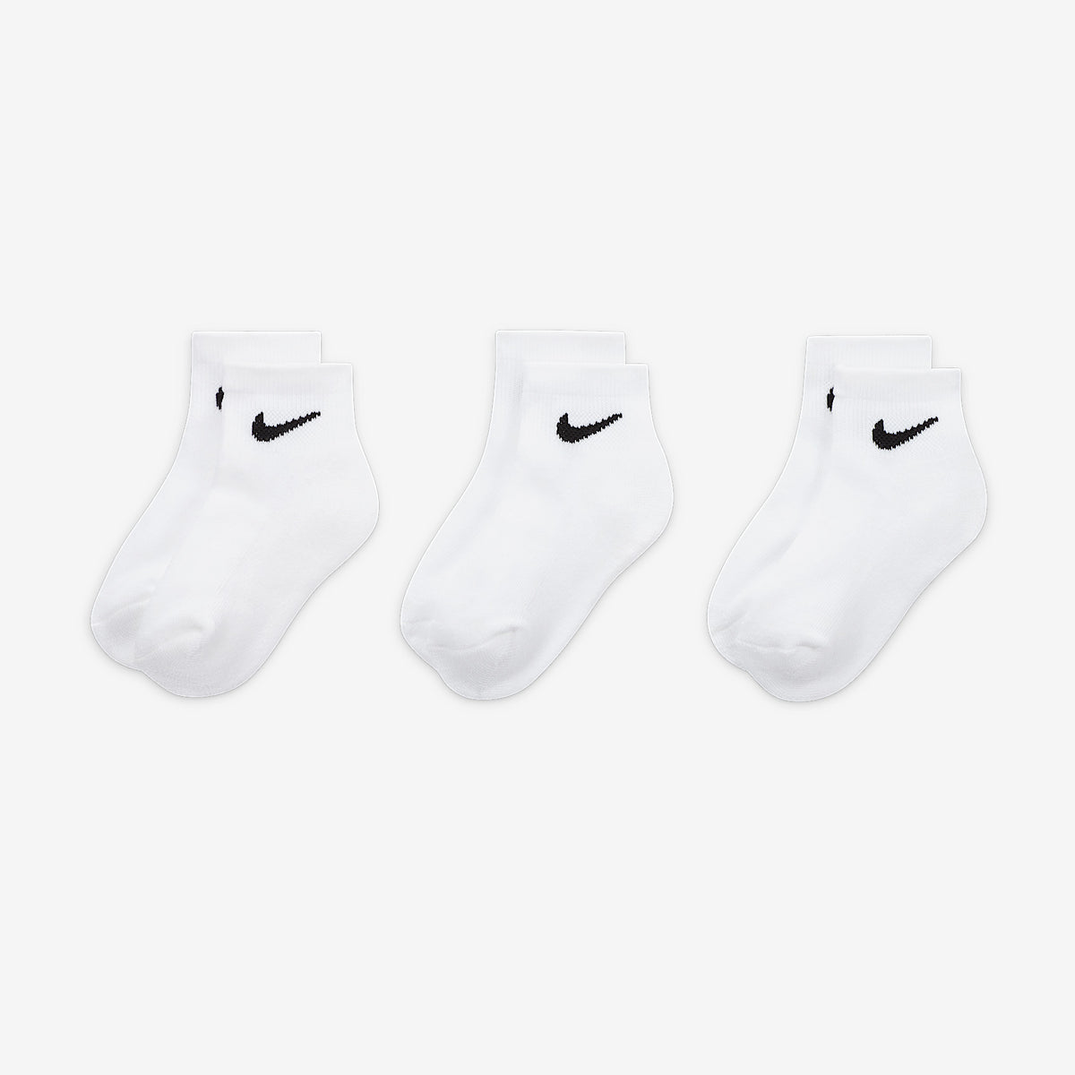 Calze Basics Corte Bambini (3 paia) - Bianco