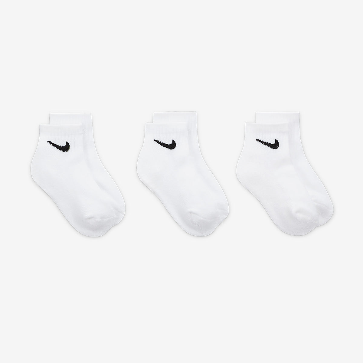 Calze Basics Corte Bambini (3 paia) - Bianco
