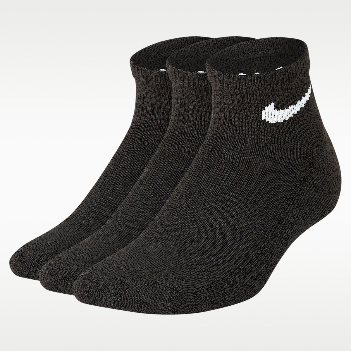 Calze Basics Corte Junior (3 paia) - Nero