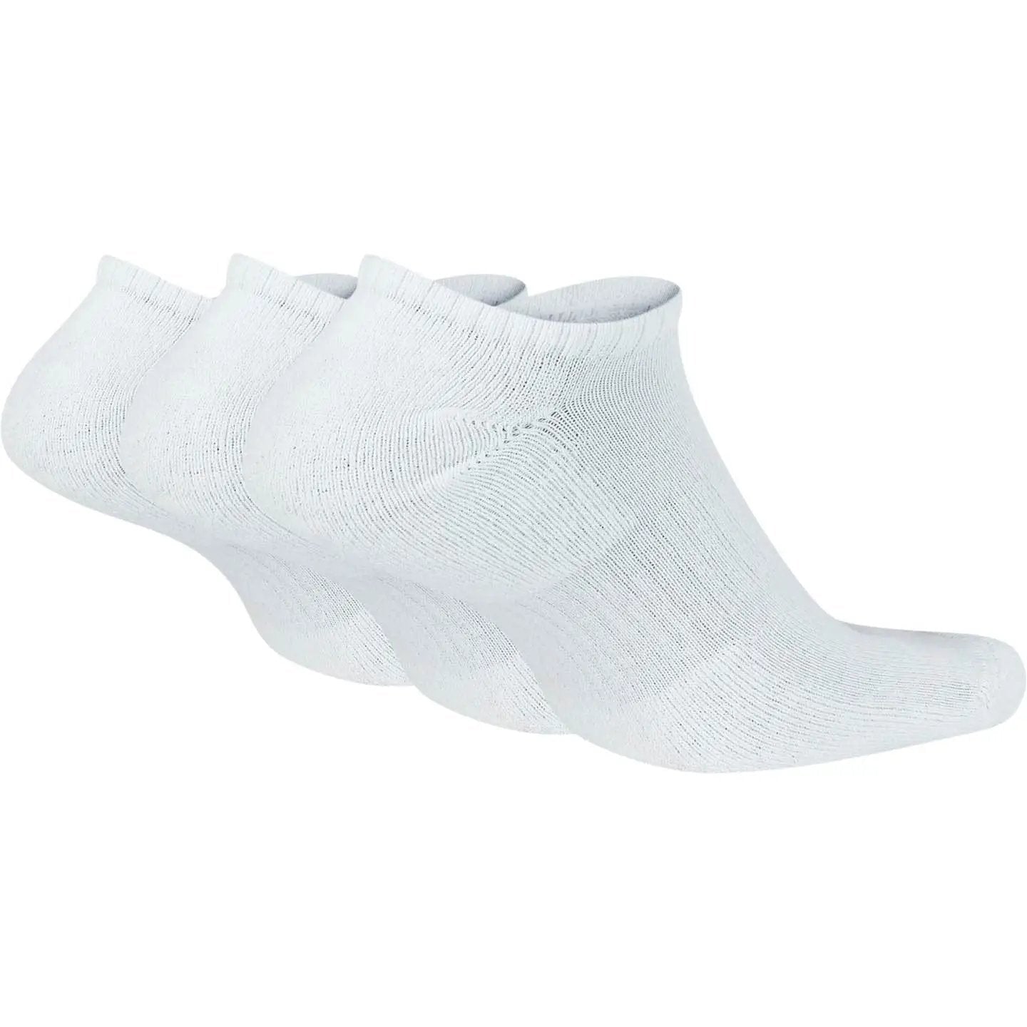 Nike Calze Everyday Plus Cushioned No-Show (3 paia) Bianco