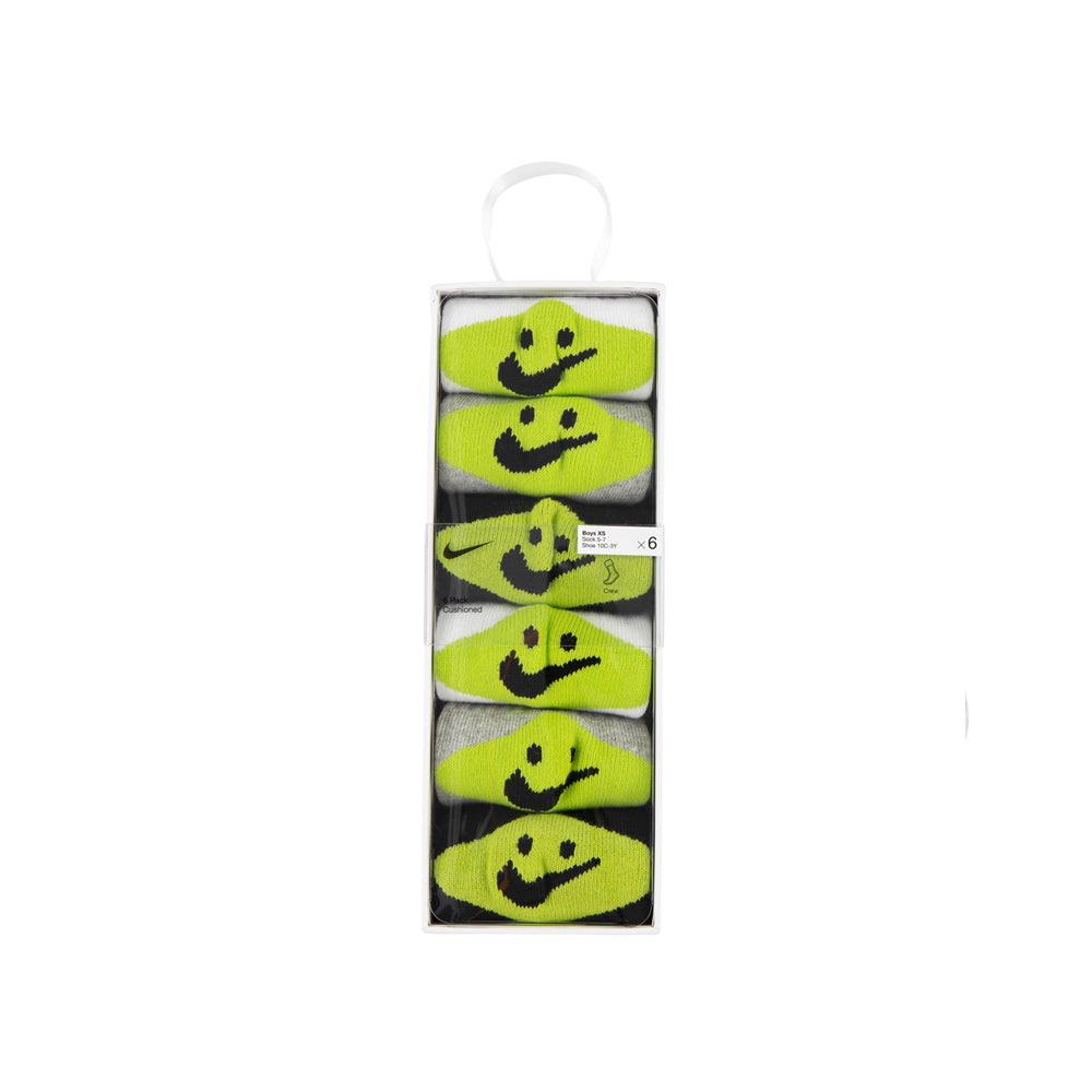 Nike Calze Sport Dri-FIT Smiley (6 paia) bambino Grigio
