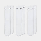 Calze Sport Everyday Cushioned Crew (3 paia) - Bianco