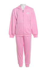 Completo Sport Club Felpa con Zip e Pantalone - Rosa