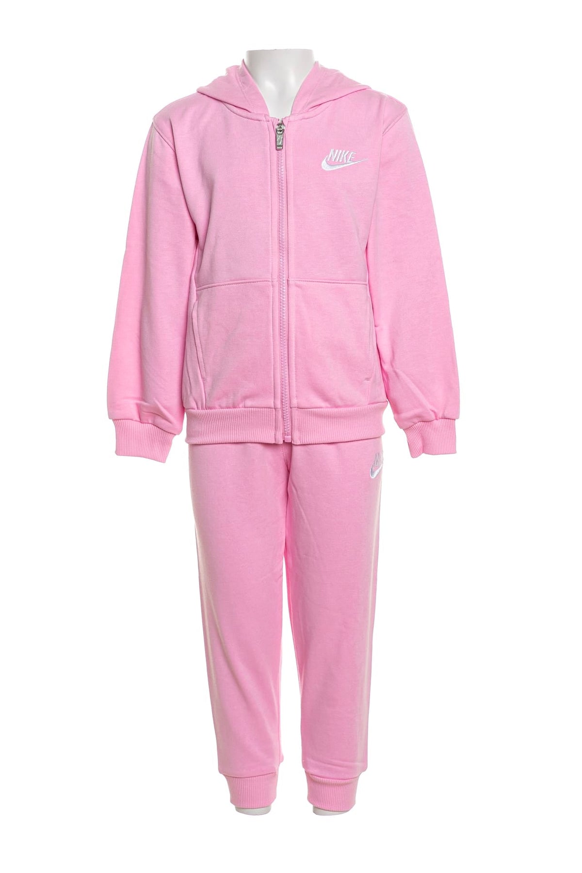 Completo Sport Club Felpa con Zip e Pantalone - Rosa
