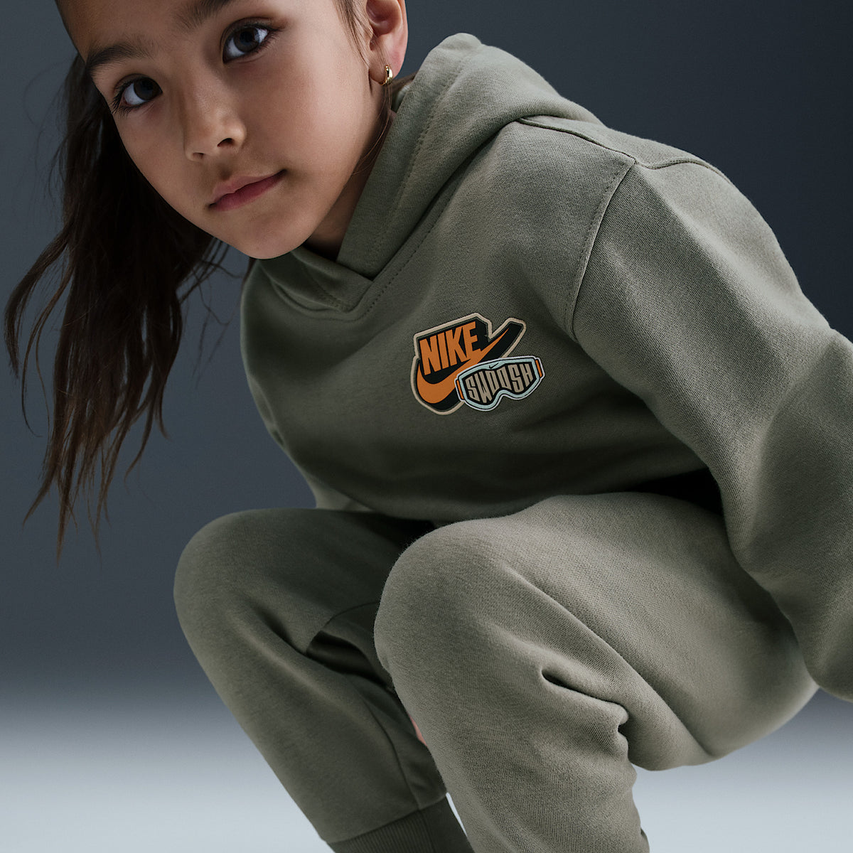 Completo Sport Felpa con Cappuccio e Jogger - Verde