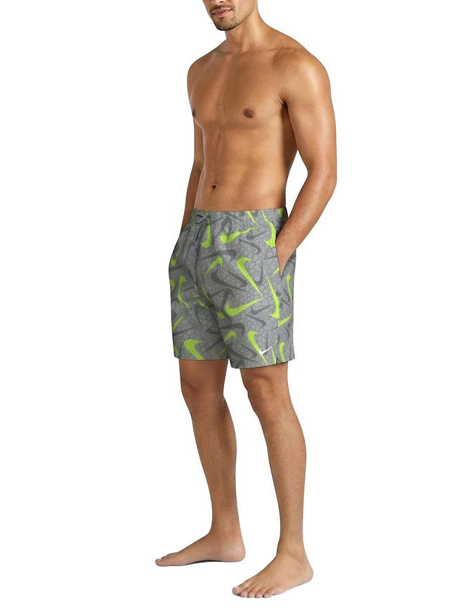 Nike Costume Boxer Swim 5" Volley Short Verde