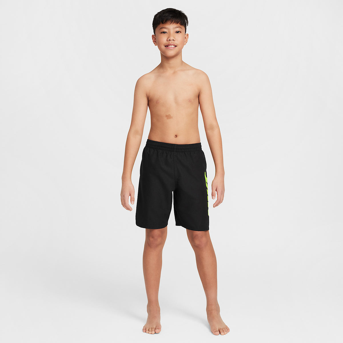 Costume Boxer Swim Breaker 7" con Slip Interno - Nero