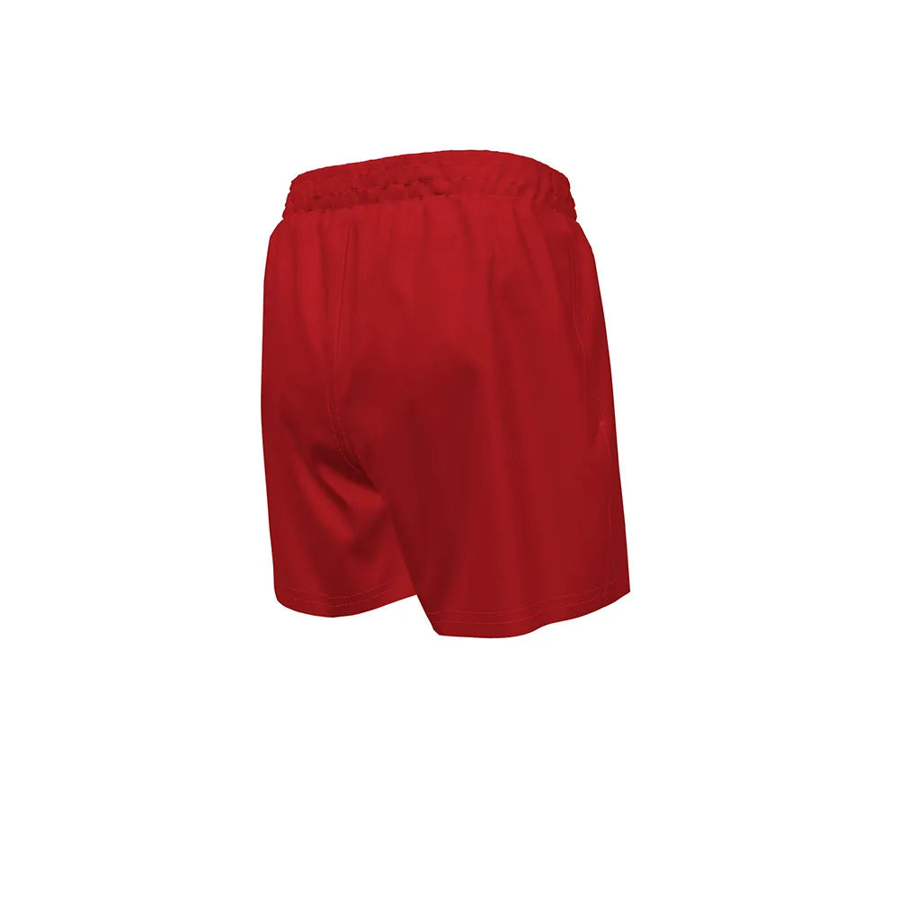 Nike Costume Boxer Swim Essential Volley 4" Rosso