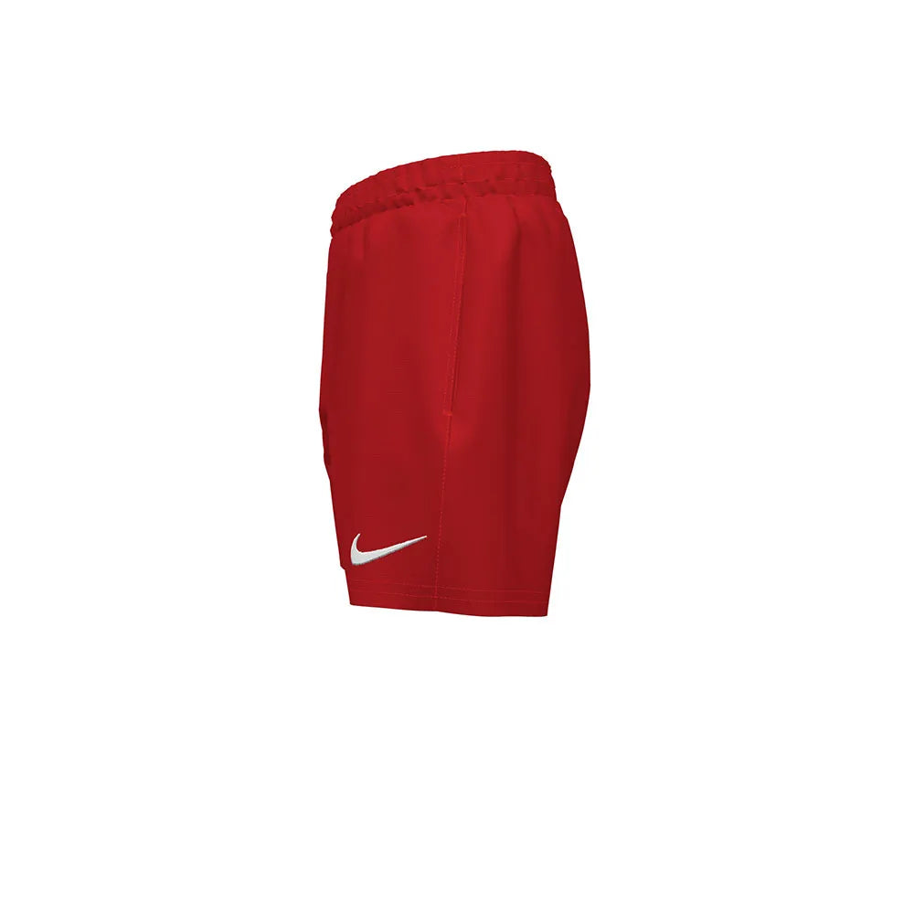 Nike Costume Boxer Swim Essential Volley 4" Rosso