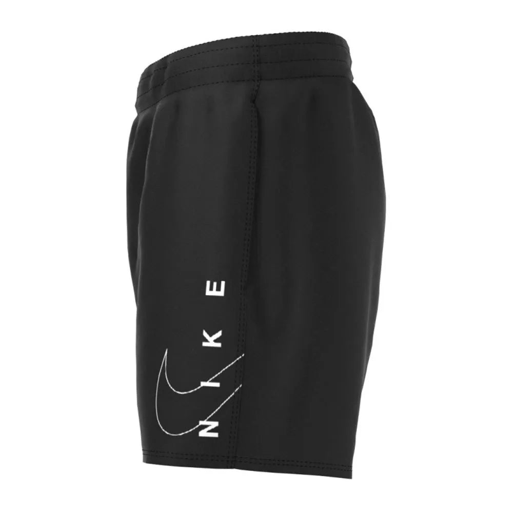 Nike Costume Boxer Swim Split Logo 4" Volley Nero
