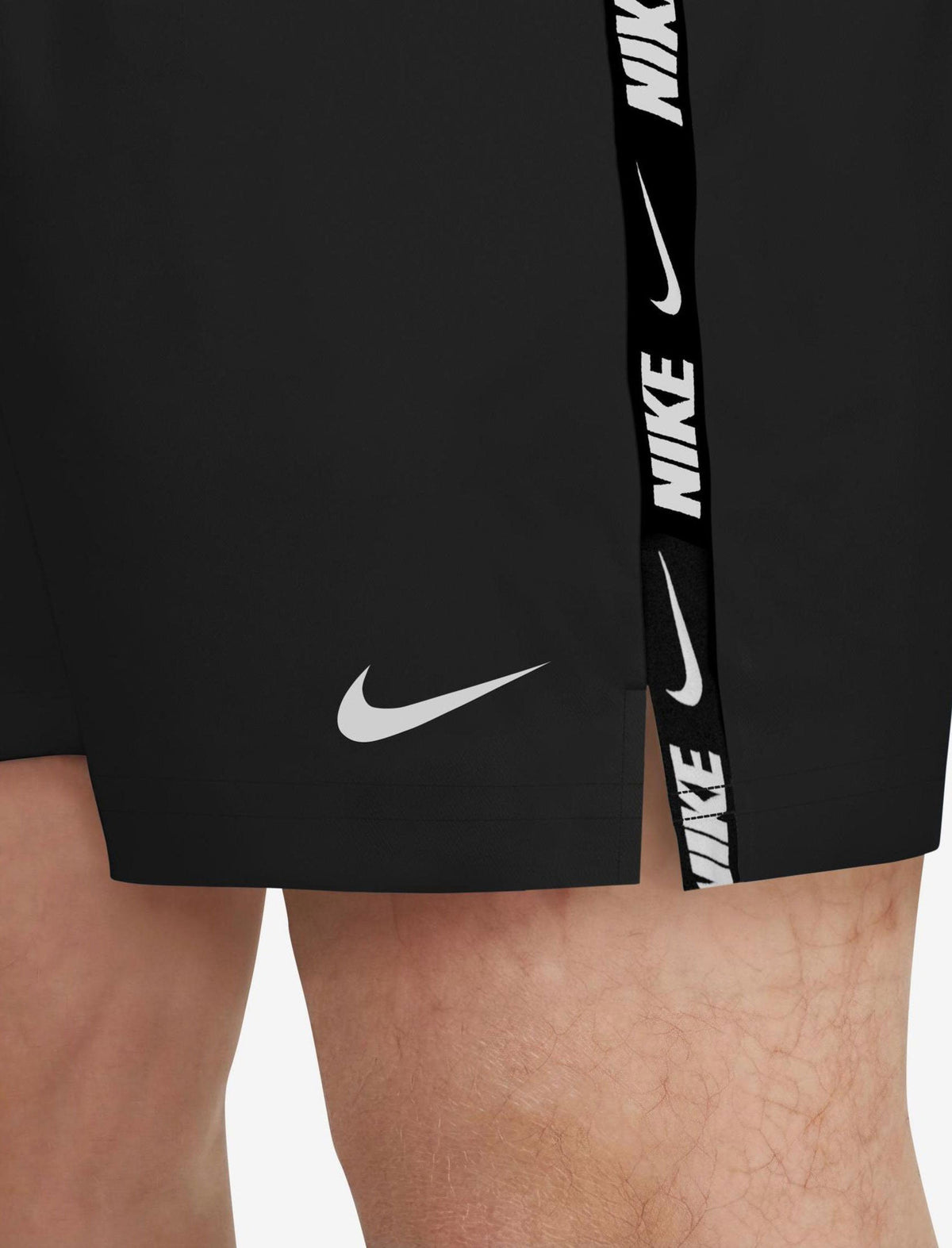 Nike Costume Boxer Swim Volley 5" Logo Tape Nero