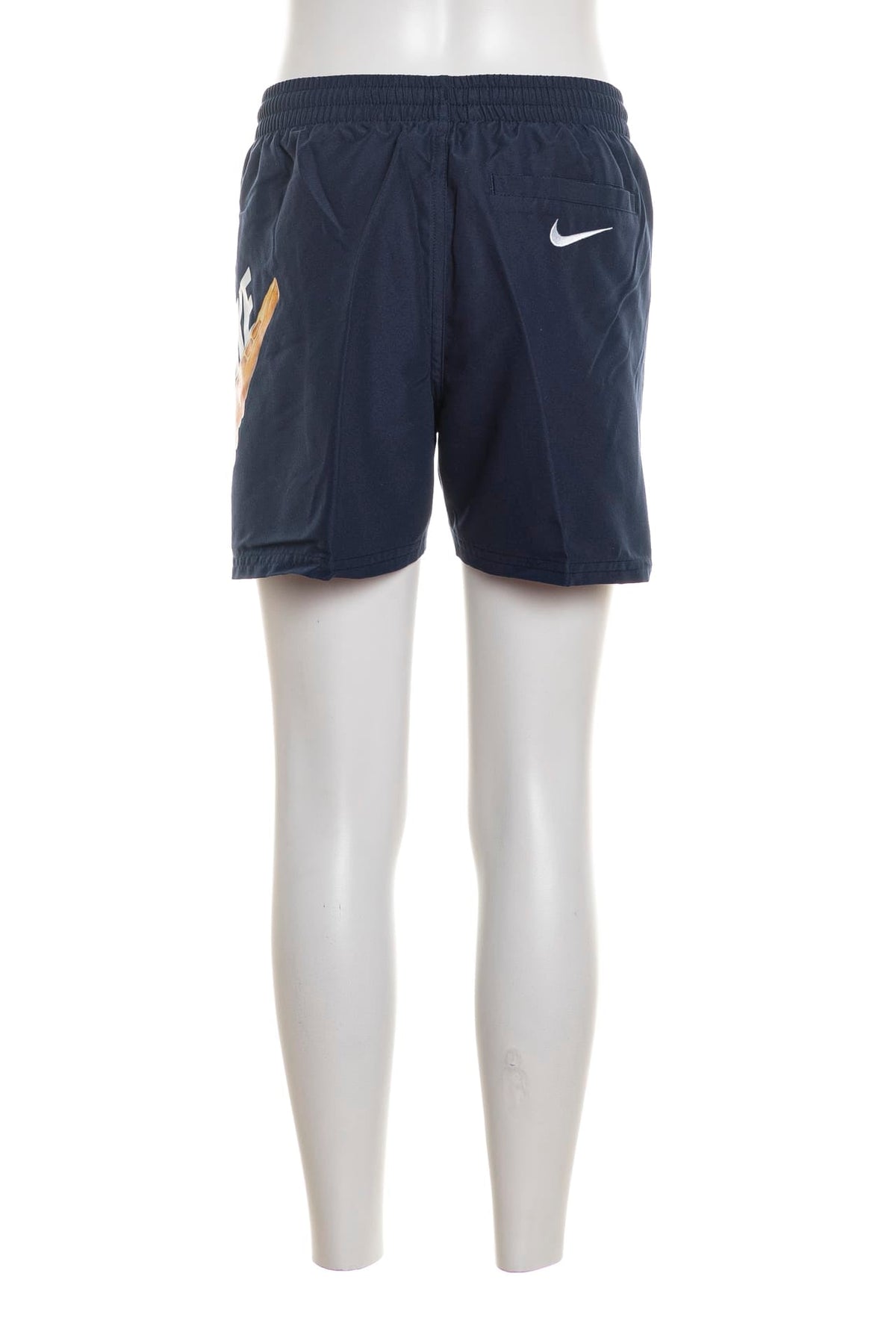 Costume Boxer Swim Volley Short 4" Waffle - Blu Navy