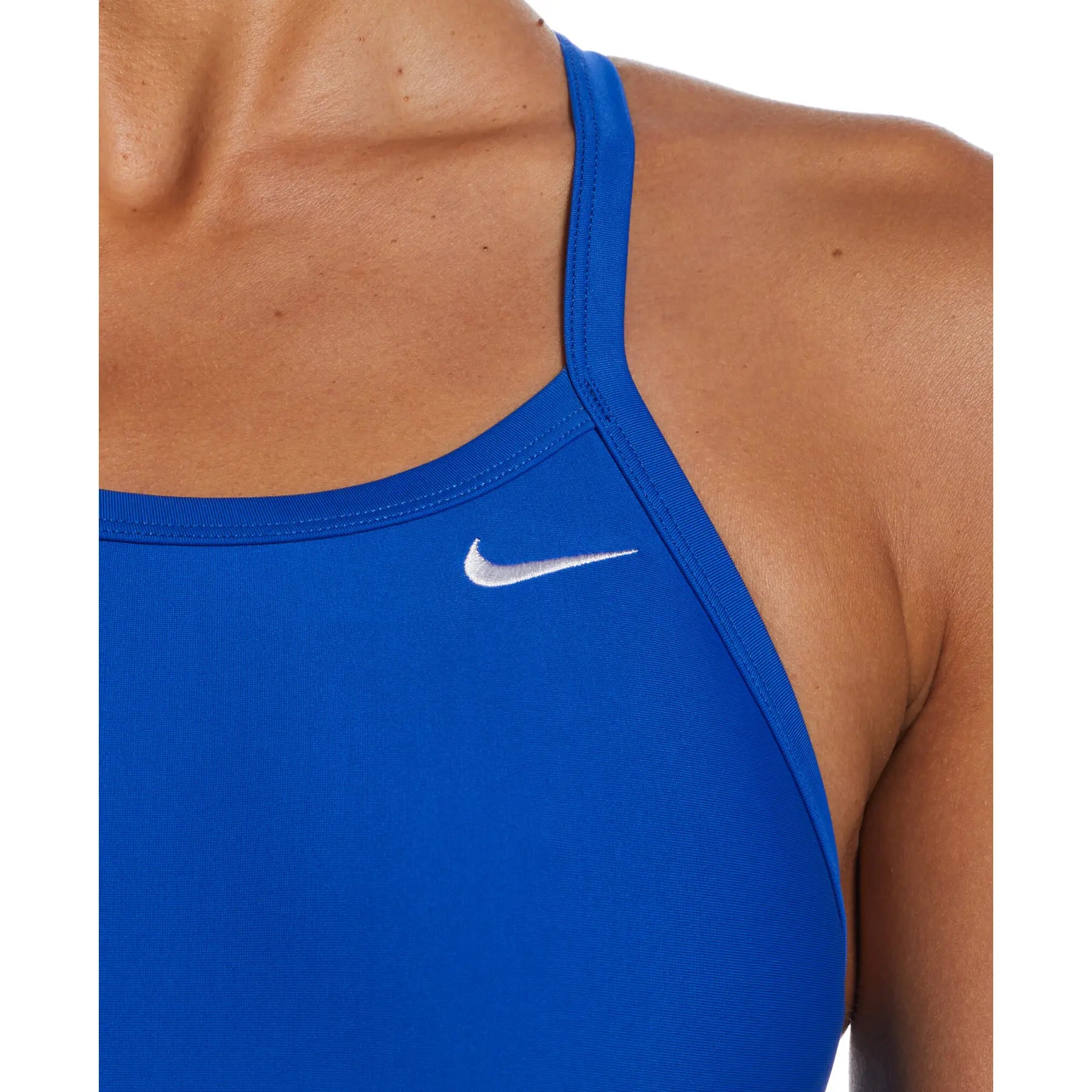 Costume Intero Swim Solid Racerback - Blu