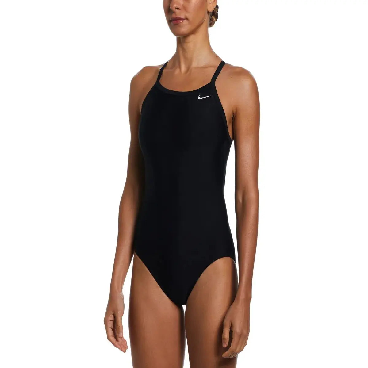 Costume Intero Swim Solid Racerback - Nero
