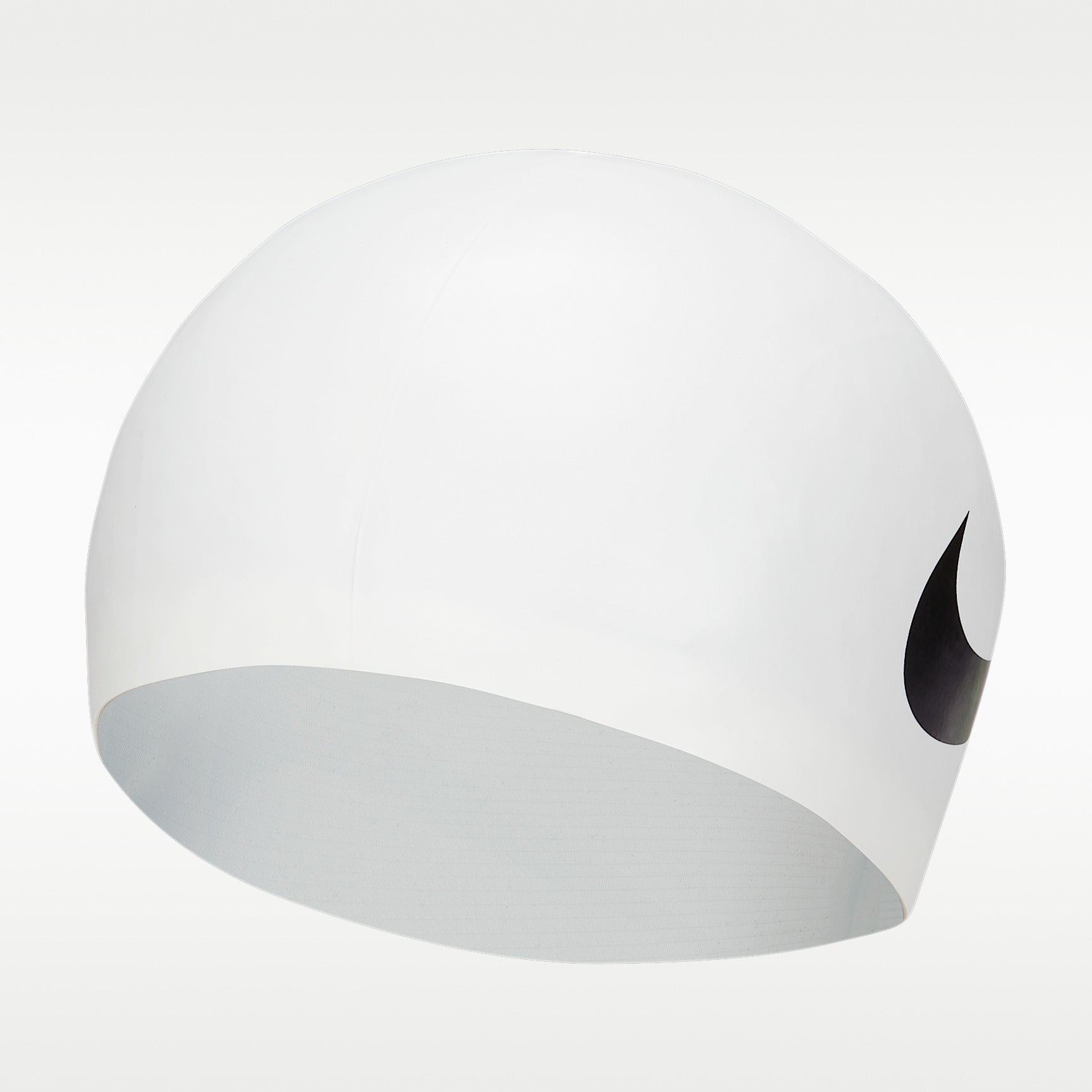 Cuffia Swim in Silicone - Bianco