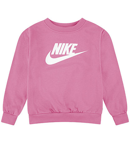 Nike Felpa Club Fleece Bambina Rosa