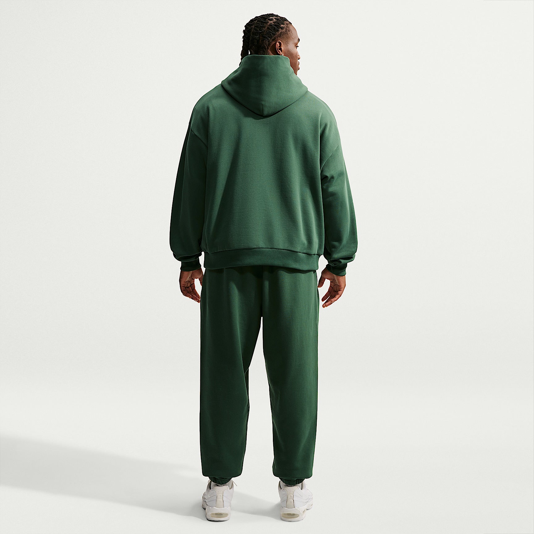 Felpa Club Pullover con Cappuccio - Verde