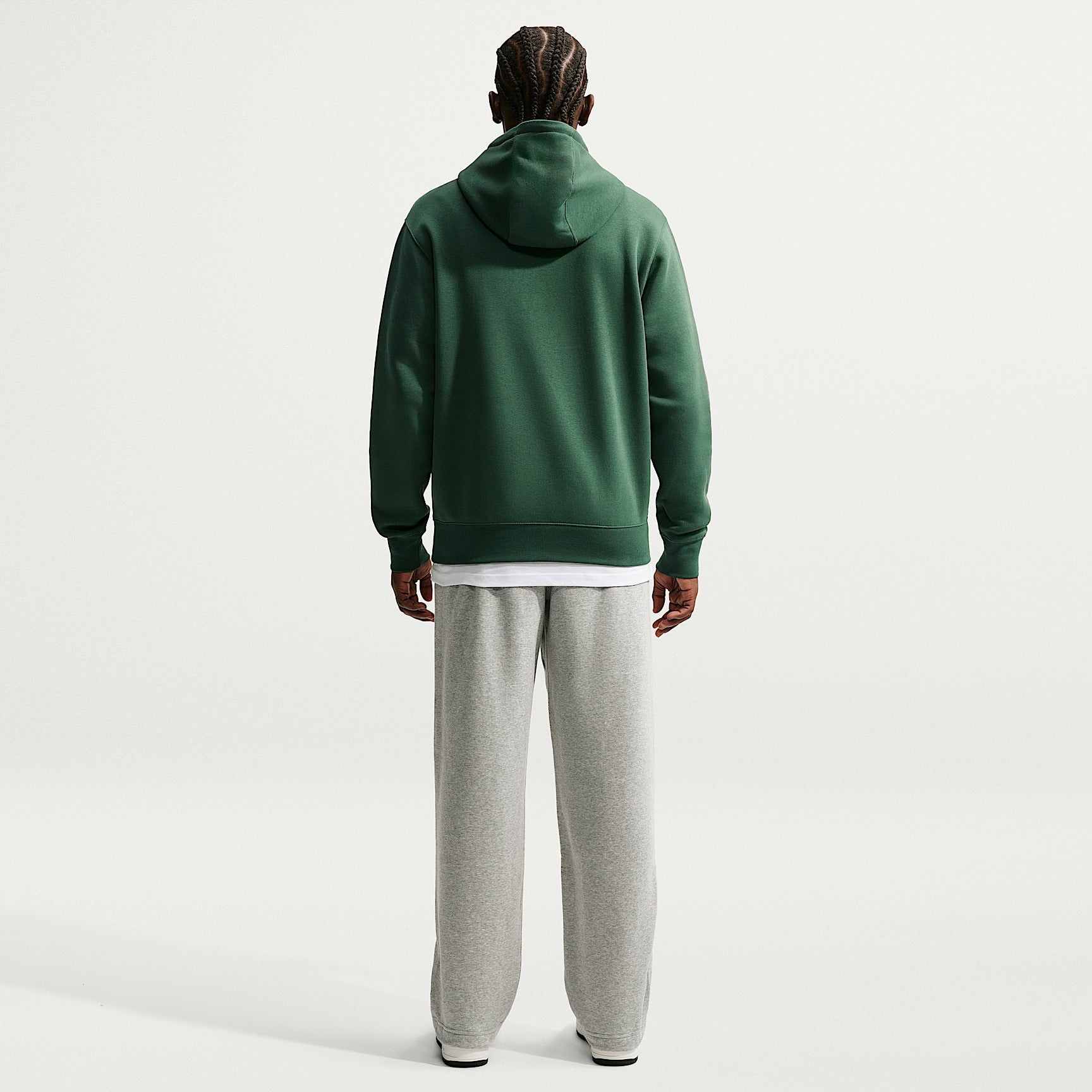 Felpa Club Pullover con Cappuccio - Verde