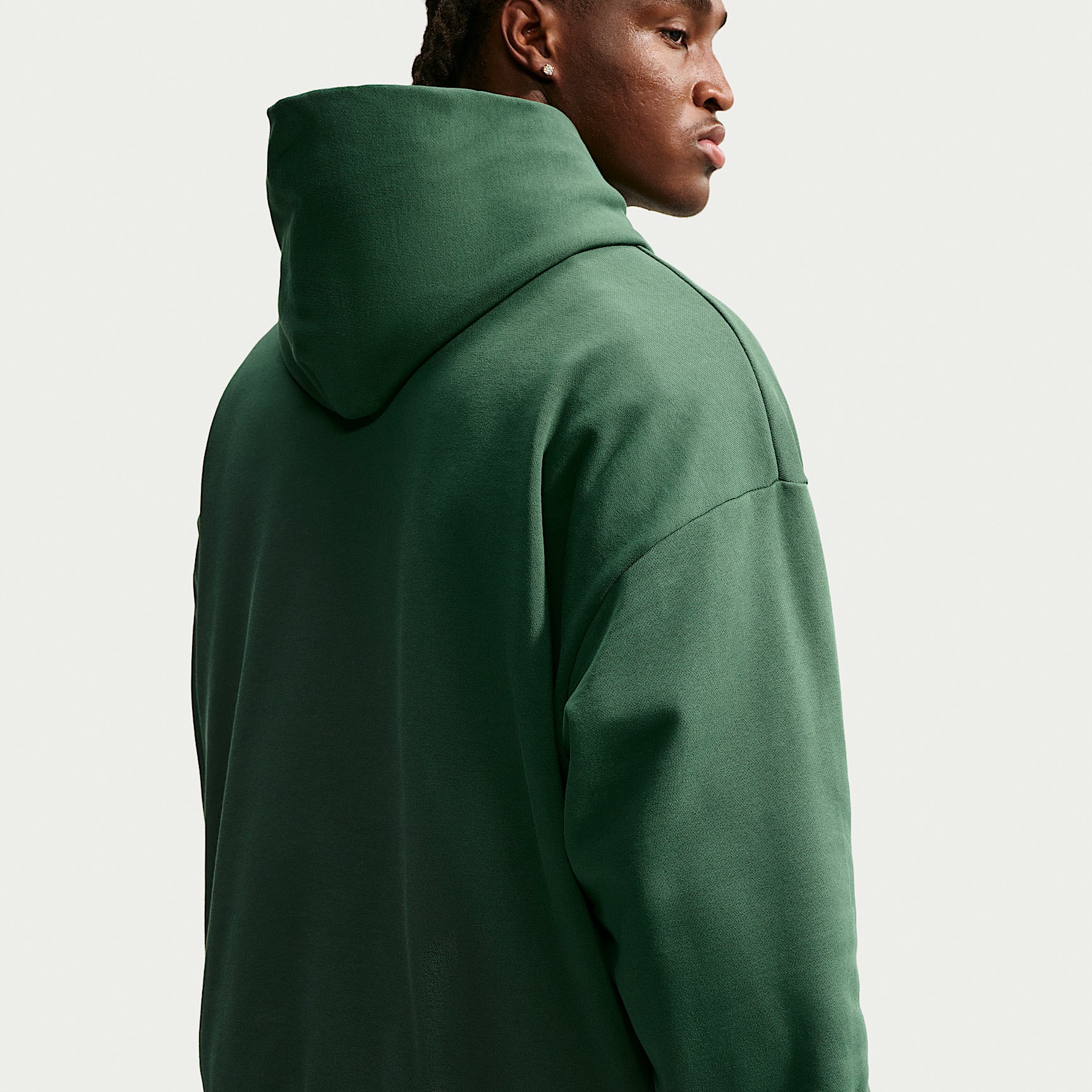 Felpa Club Pullover con Cappuccio - Verde