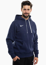 Felpa Park 26 Fleece con Cappuccio - Blu Navy