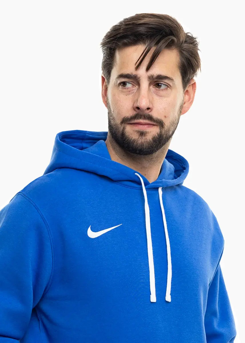 Felpa Park 26 Fleece con Cappuccio - Blu
