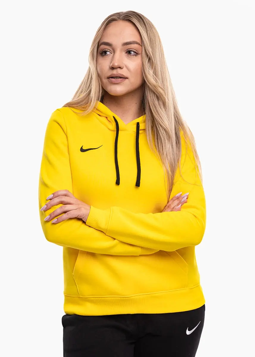 Felpa Park 26 Fleece con Cappuccio (Donna) - Giallo