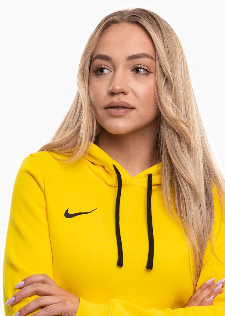 Felpa Park 26 Fleece con Cappuccio (Donna) - Giallo