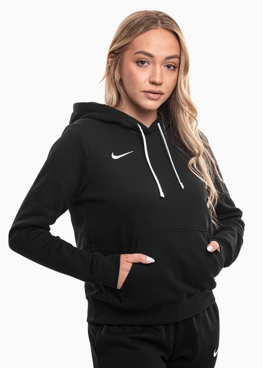 Felpa Park 26 Fleece con Cappuccio (Donna) - Nero