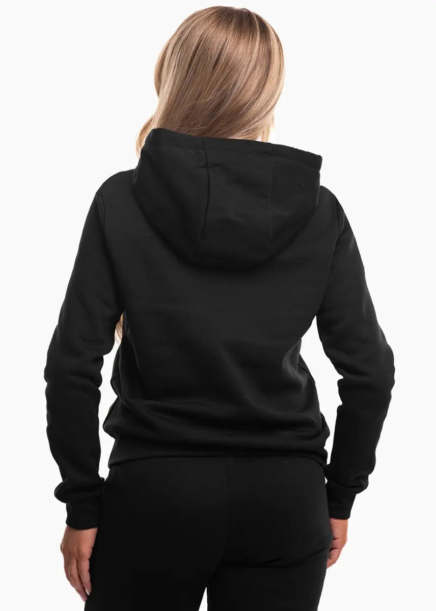 Felpa Park 26 Fleece con Cappuccio (Donna) - Nero