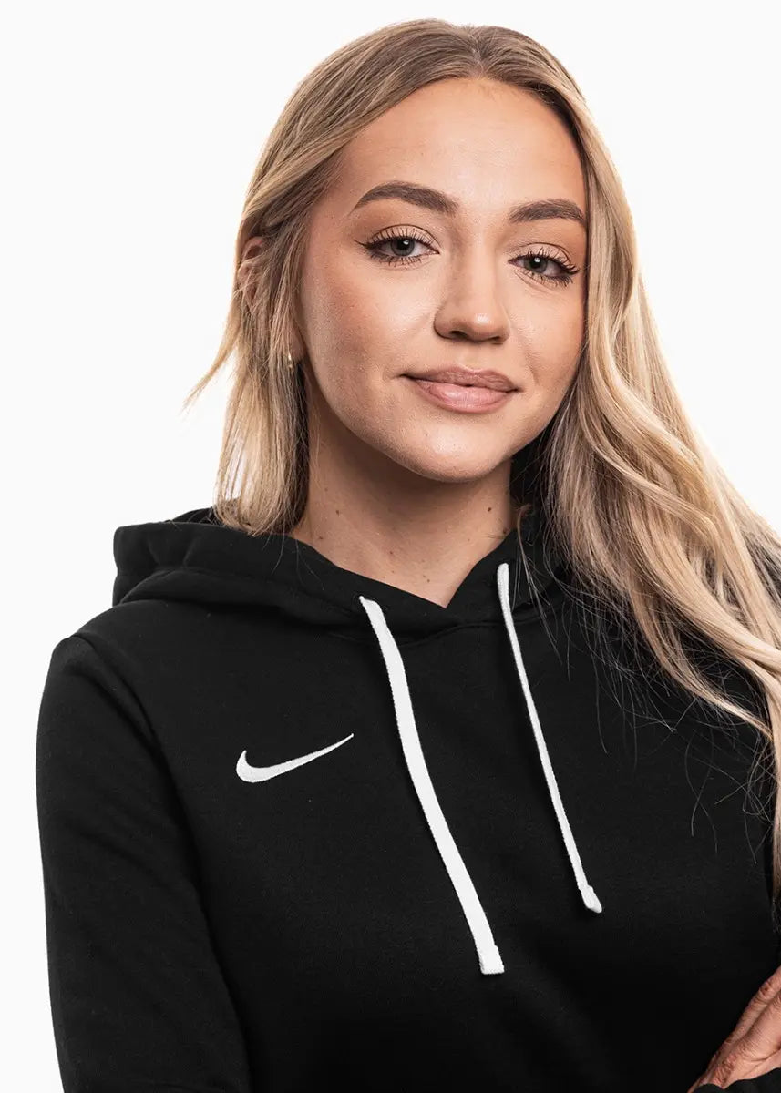Felpa Park 26 Fleece con Cappuccio (Donna) - Nero