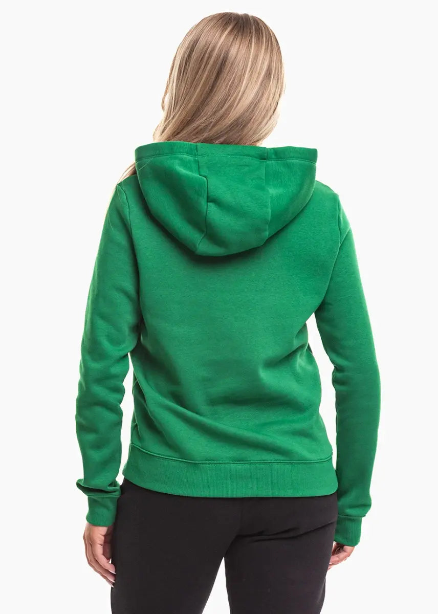 Felpa Park 26 Fleece con Cappuccio (Donna) - Verde