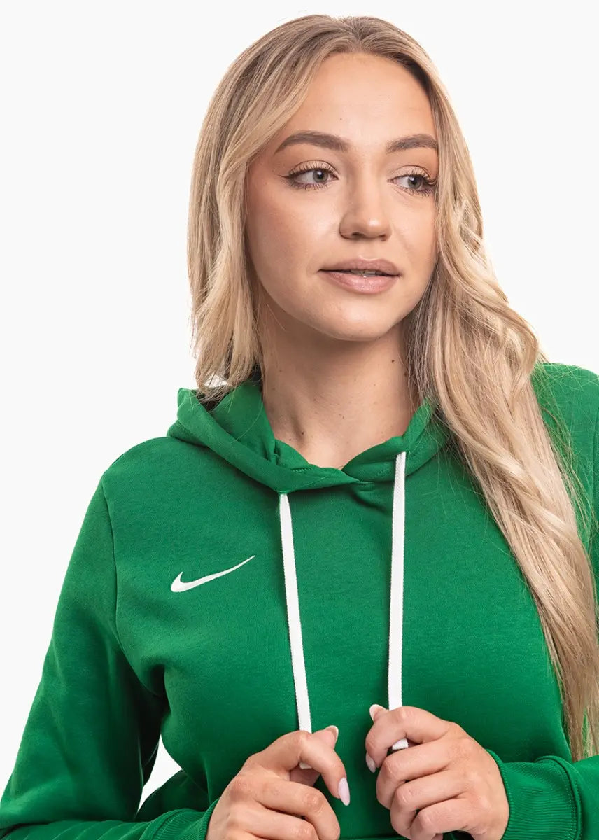 Felpa Park 26 Fleece con Cappuccio (Donna) - Verde